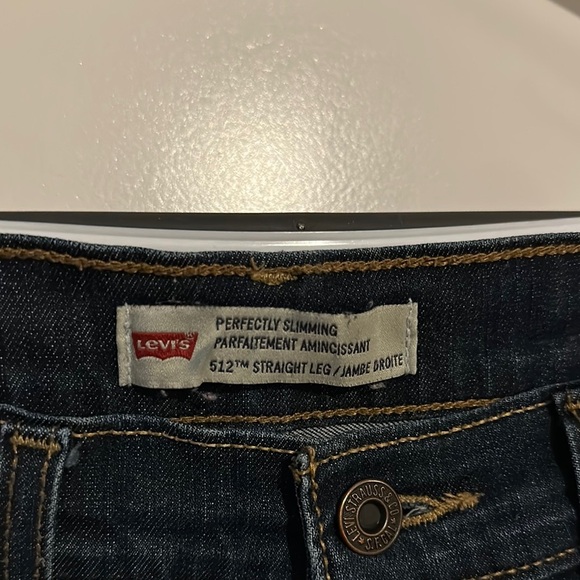 LEVI’S | Vintage Deep Indigo 512 Straight Leg Perfectly Slimming Jeans - Picture 4 of 16